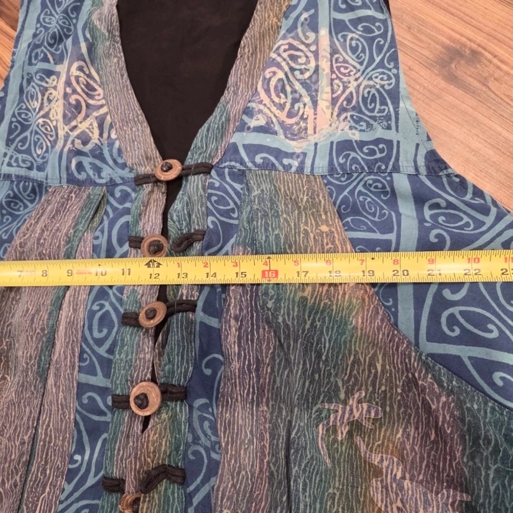 Celtic-Inspired Vintage Boho KUSNADI NY Vest! ππ - Picture 6 of 12